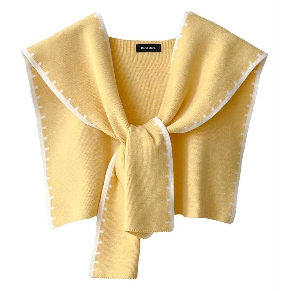 7246 Knitted Shawl Wraps For Women Chic Sweater Cardigan Cashmere Scarf - Picture 9 of 9
